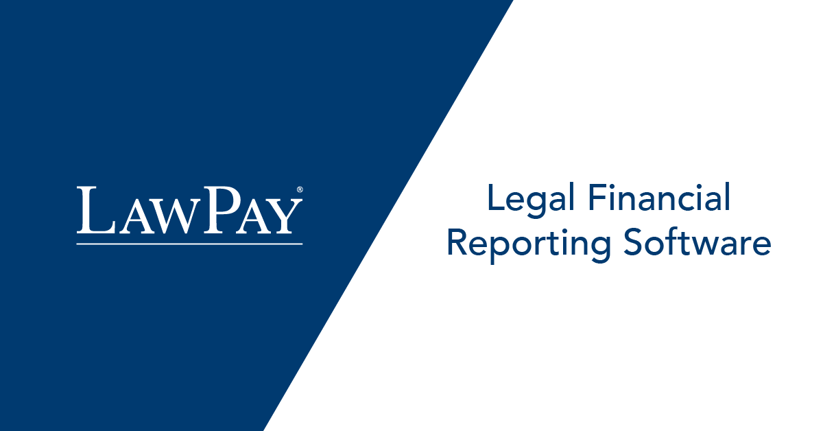 Comprehensive Law Firm Financial Reporting Software Built for Attorneys