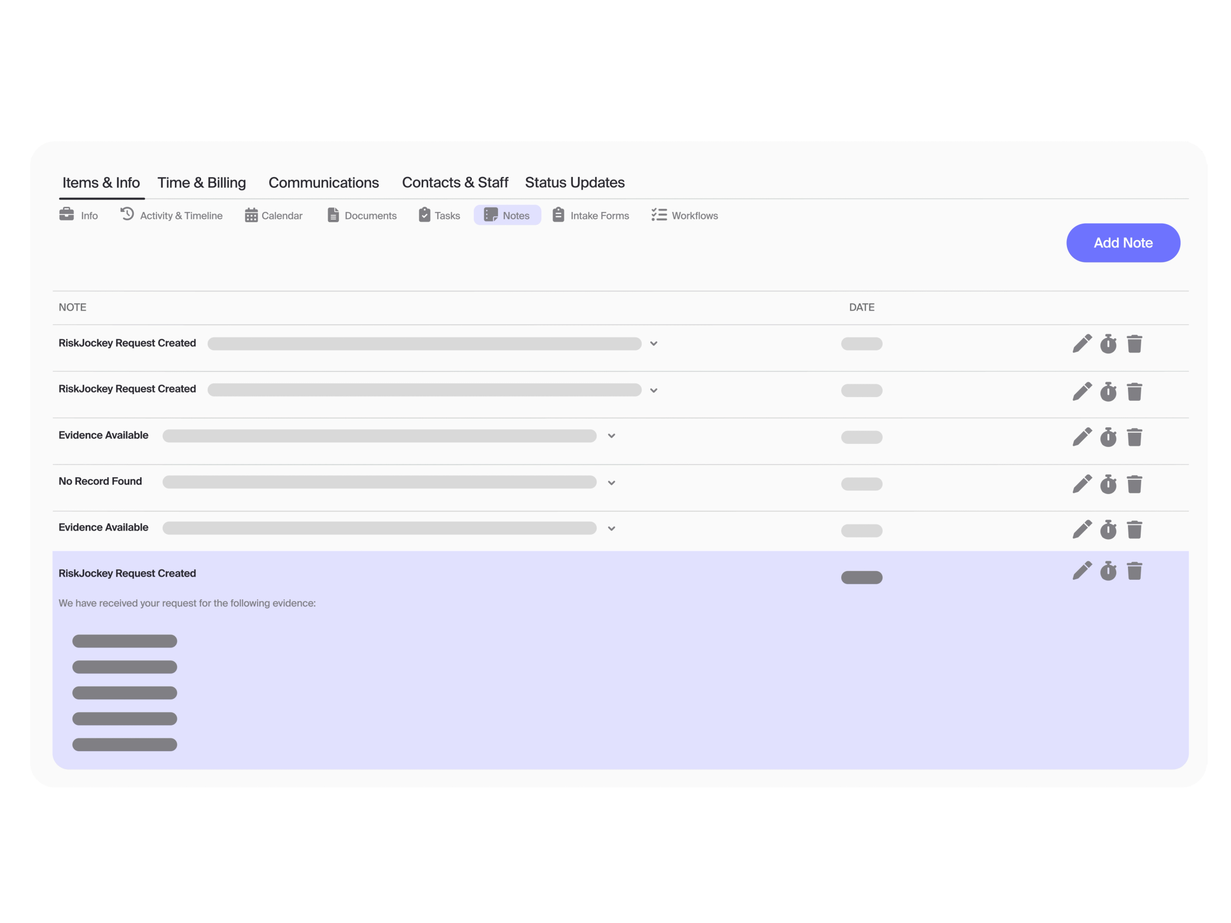 Streamline Record Requests
