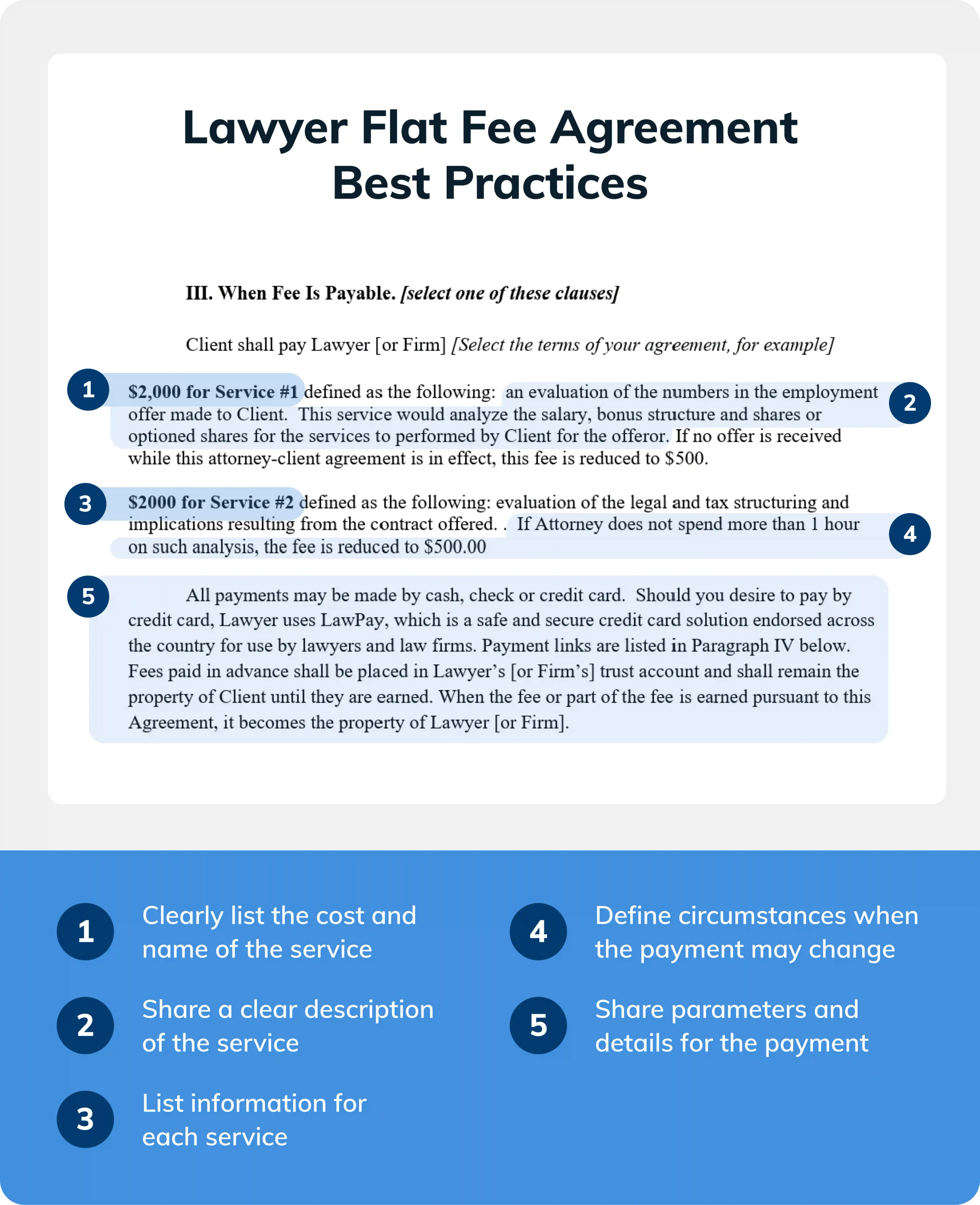 LawPay: LP-Blog-Body-ExampleLawyerFlatFeeAgreementExcerpt-cropped