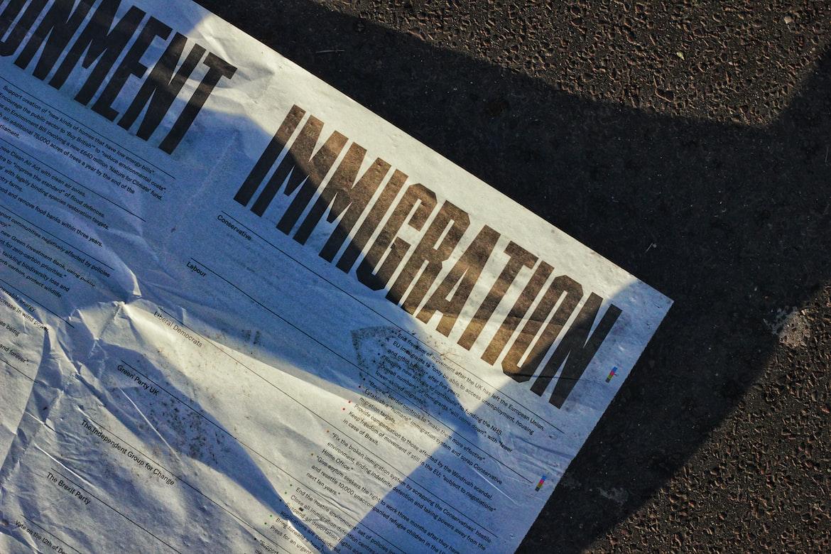 paper with the title immigration