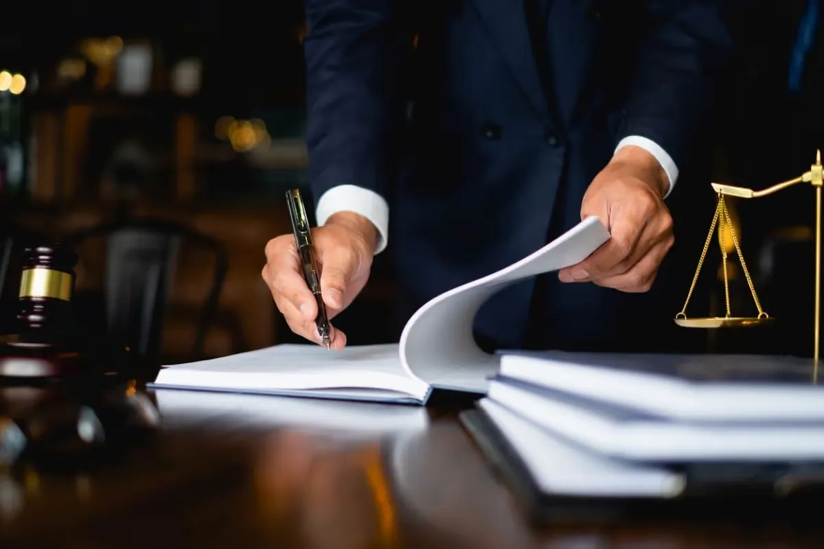 legal signature on a document pack