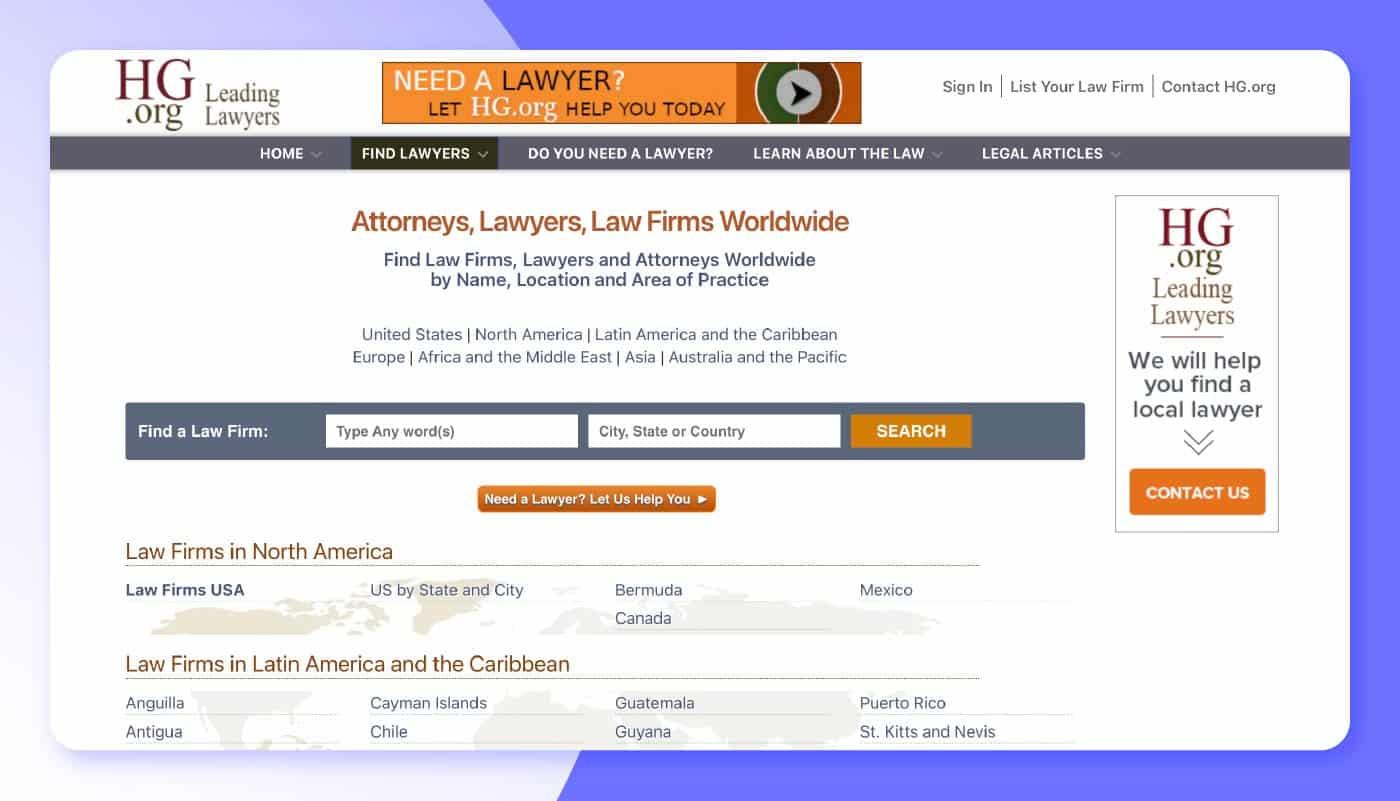 Best for: Cost-effective legal visibility