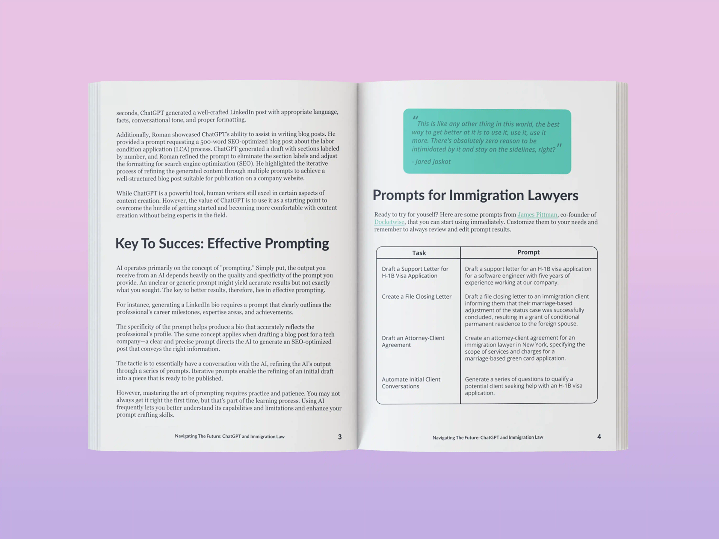 Sneak Peak 1: Navigating the Future: Chat GPT and Immigration Law