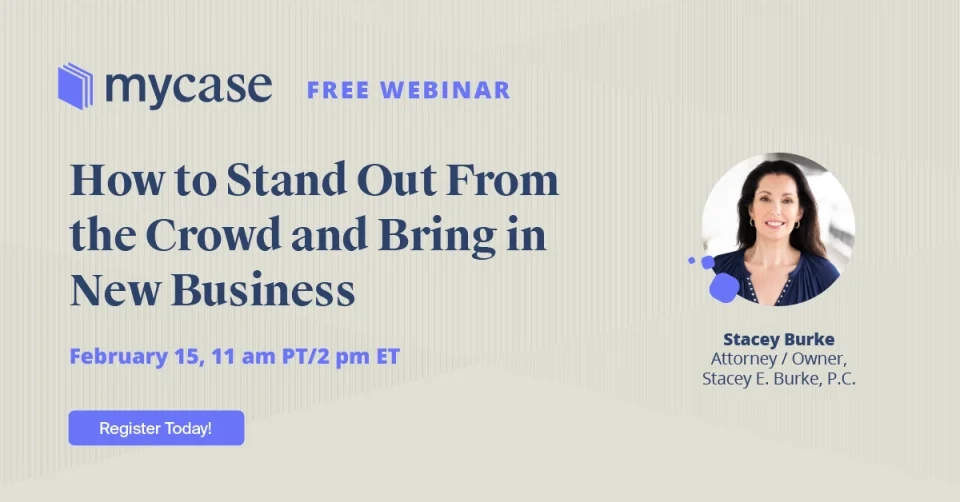 Cover image for the, "How to Stand Out From the Crowd and Bring in New Business" webinar