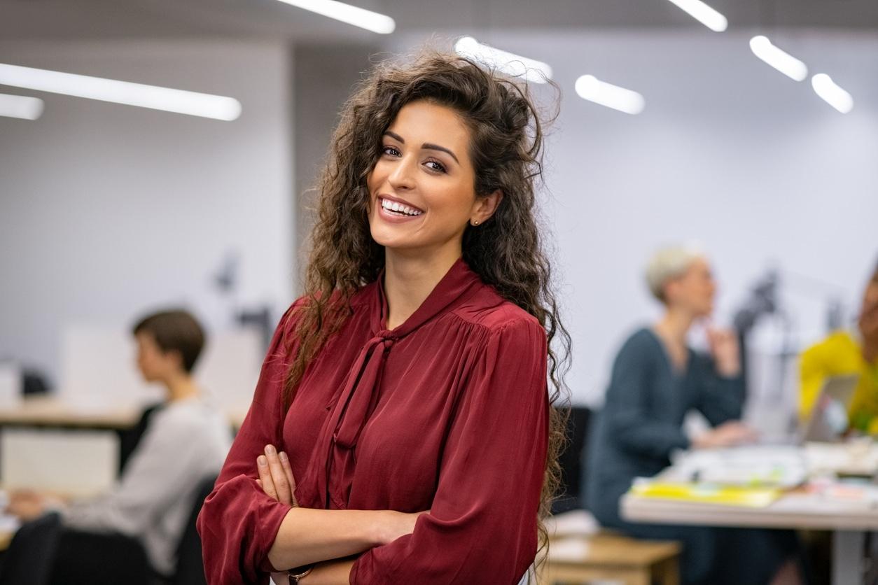 Person smiling