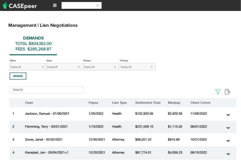 Client Communications