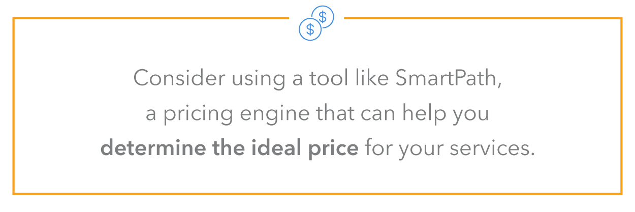 Determine the ideal price