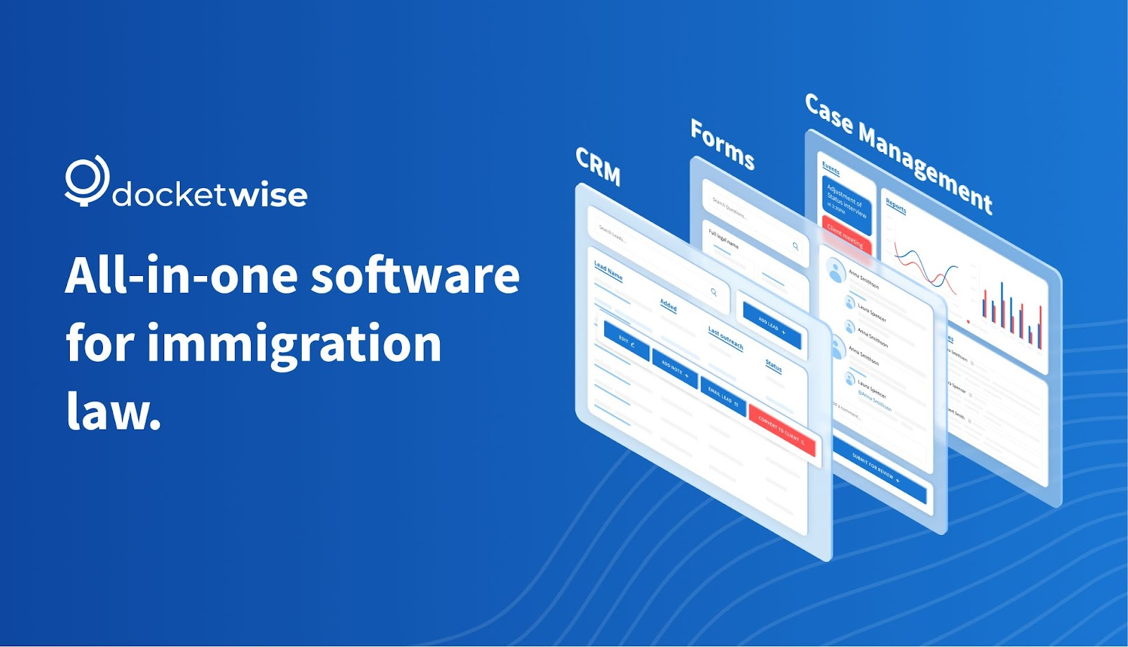 Docketwise all-in-one software for immigration law.