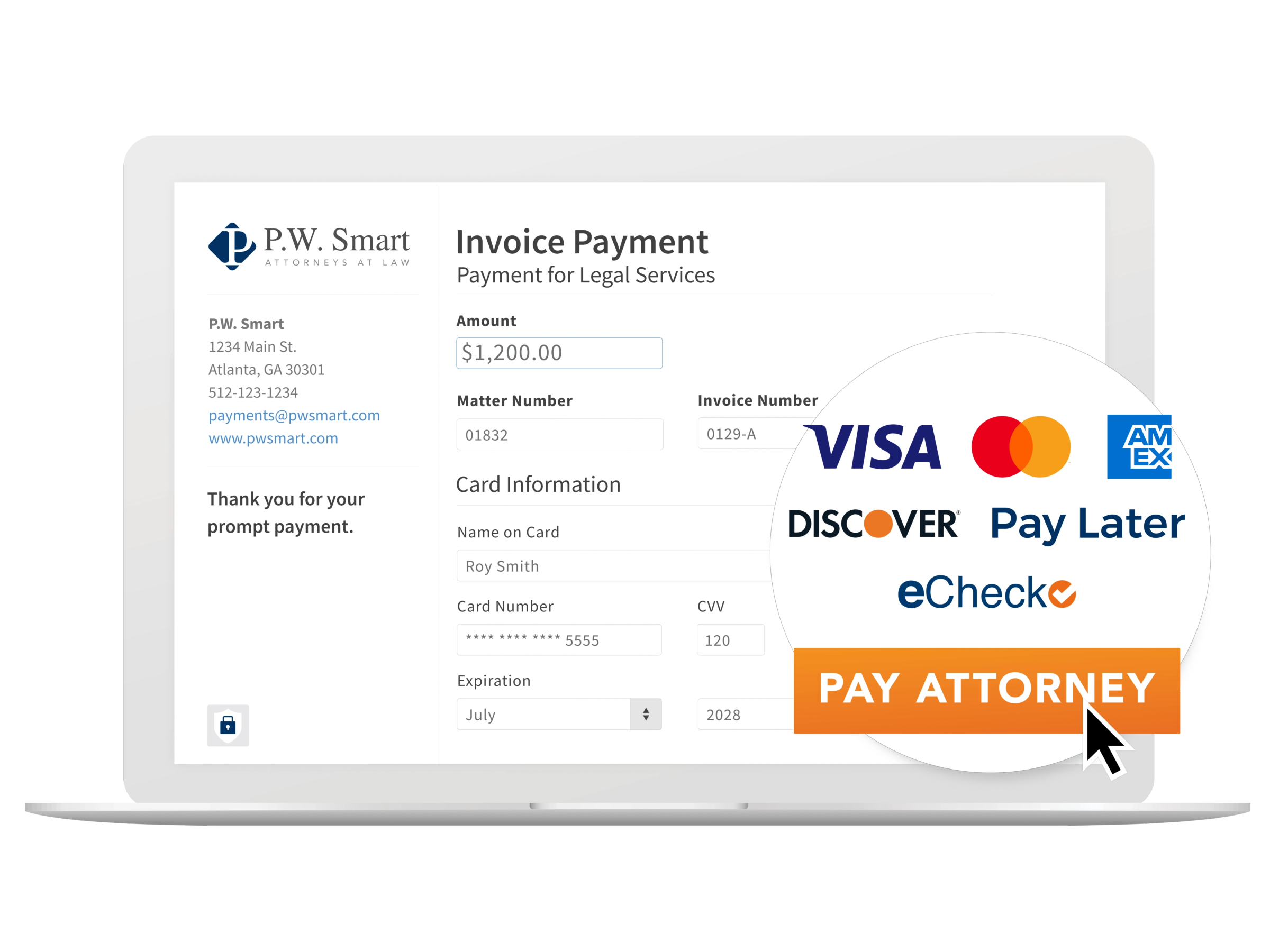 Payment Screen Image