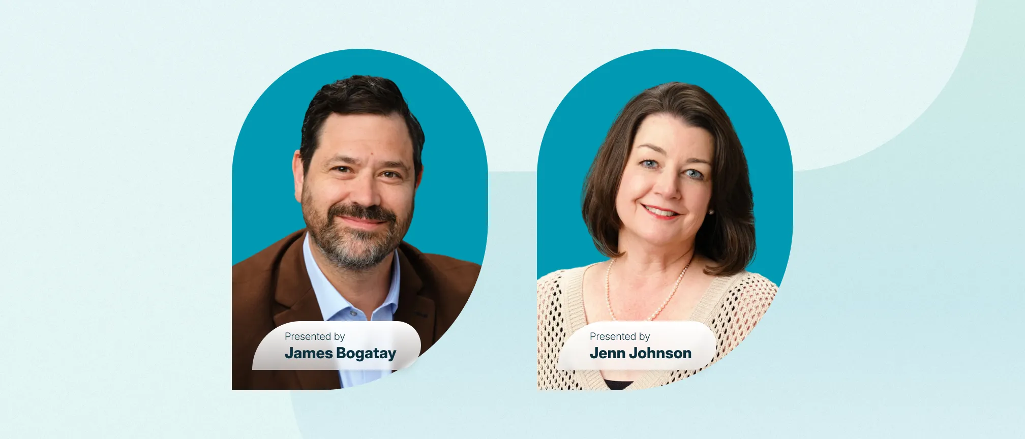 James Bogatay and Jenn Johnson