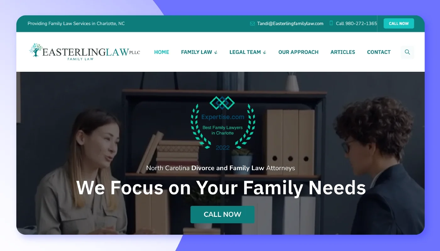 Easterling Family Law Group Homepage