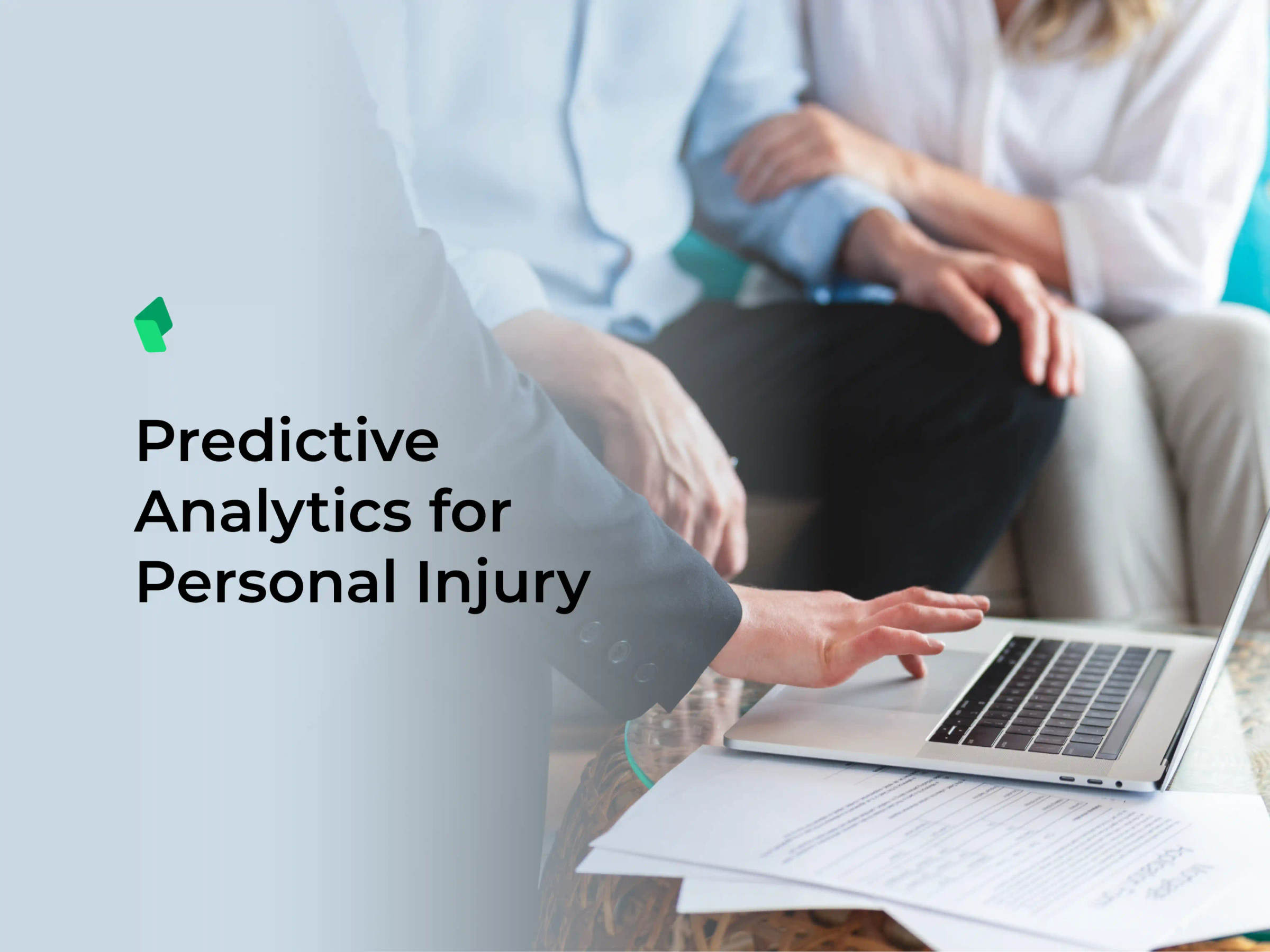 Lawyer using predictive analytics software