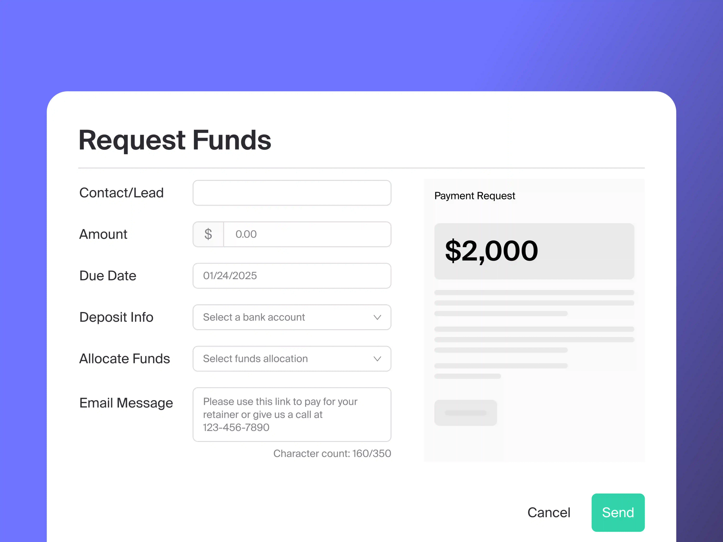 How To Request Trust Or Retainer Funds Online [MyCase Product Update: Request Funds]