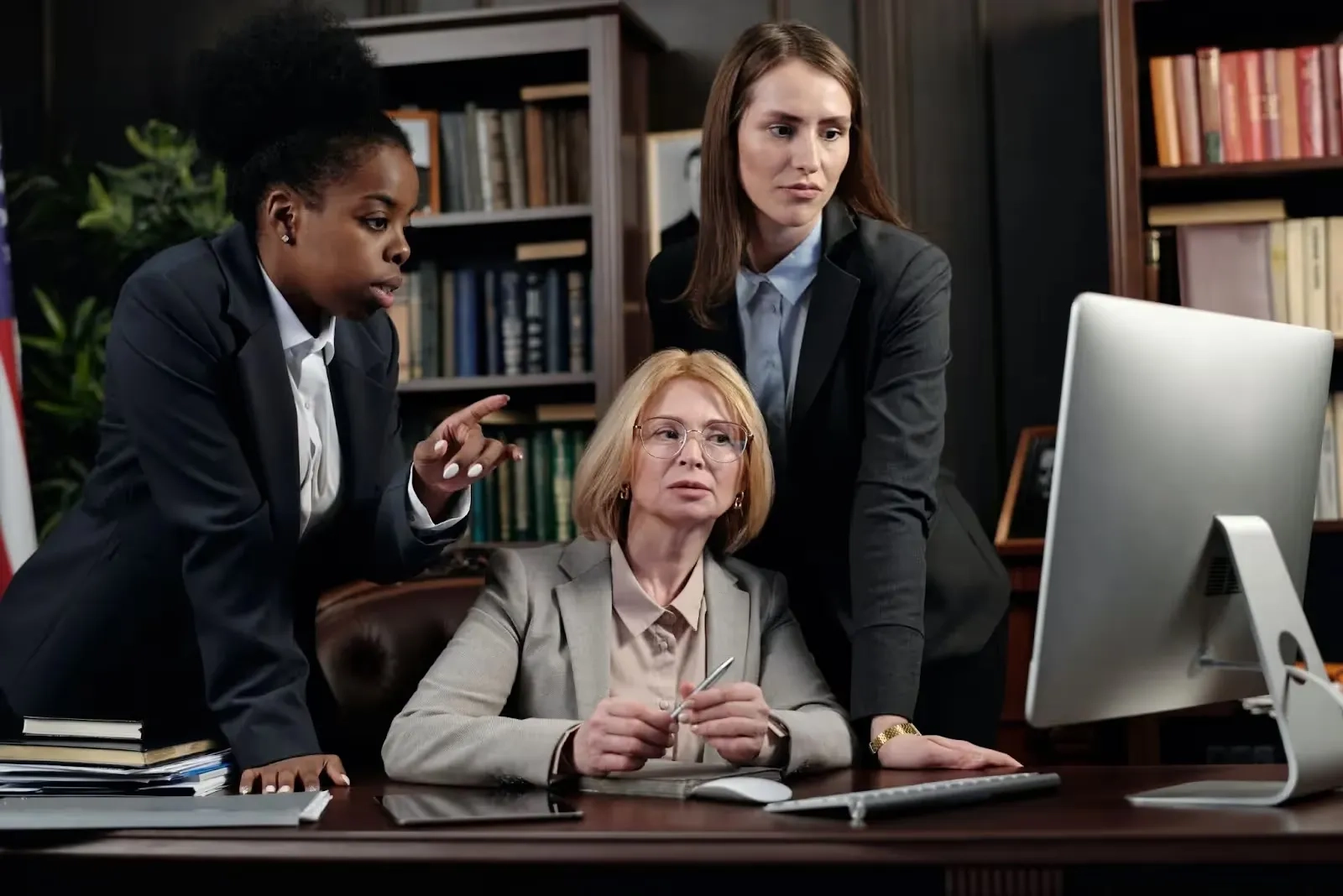 lawyers in office