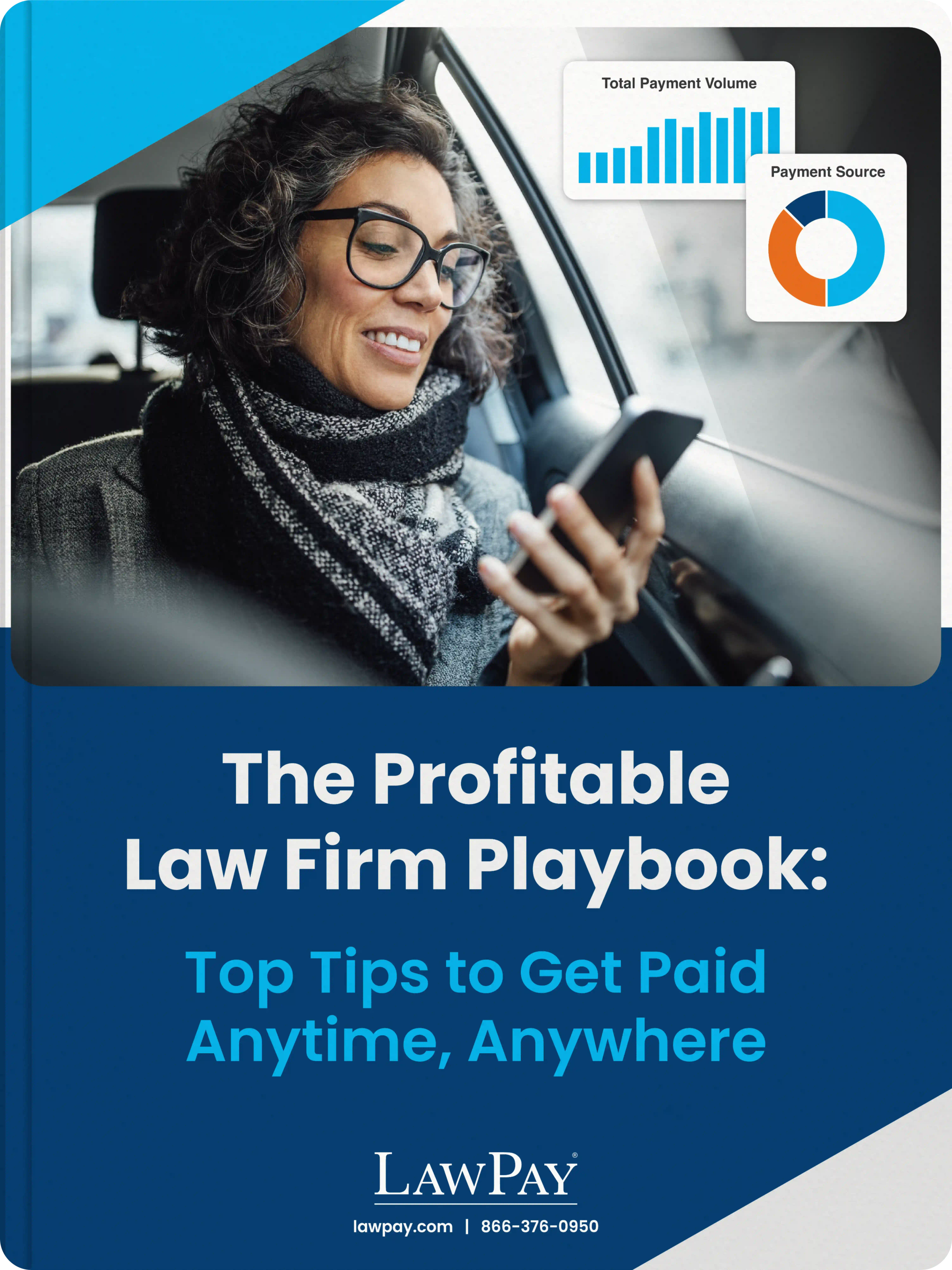 Cover image for LawPay's e-book, "The Profitable Law Firm Playbook"