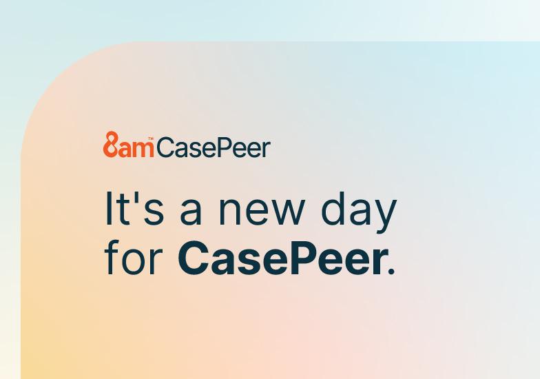 8am Casepeer: It's a new day for CasePeer.