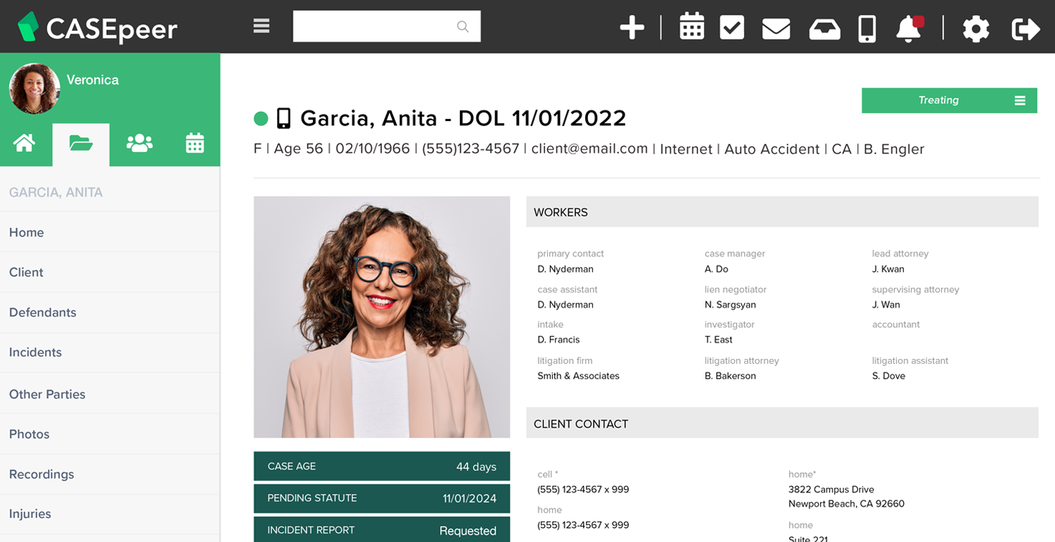 CASEPeer Dashboard