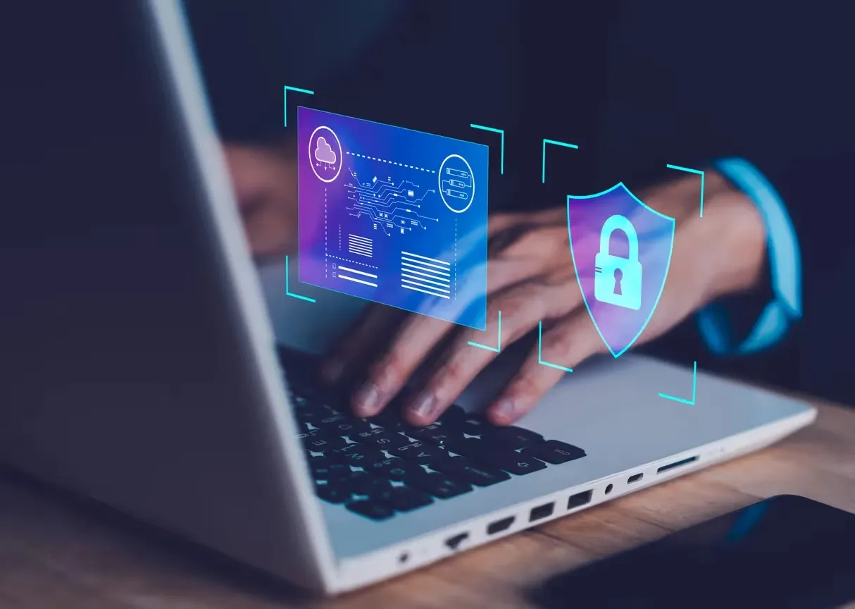 secure laptop