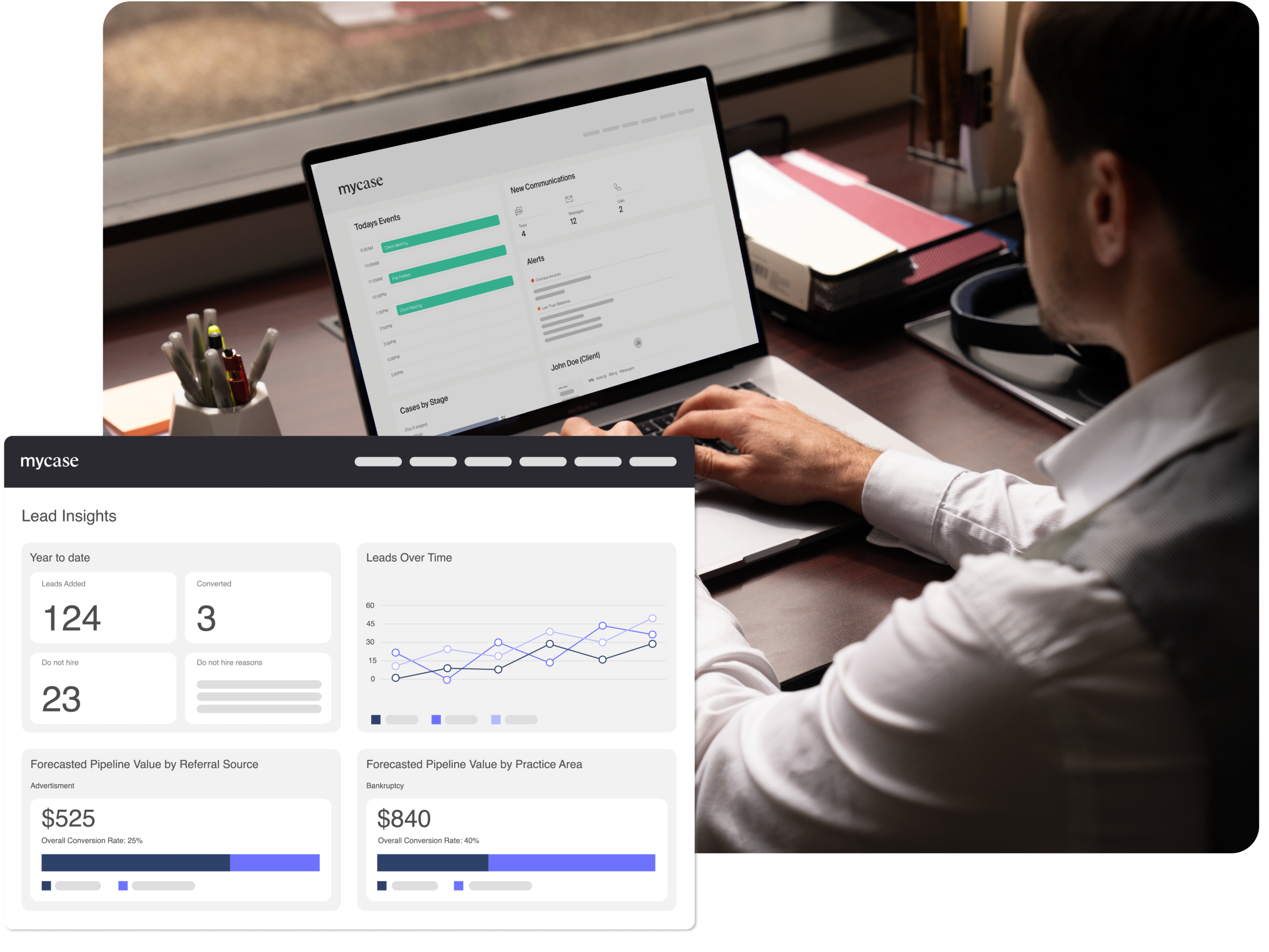 MyCase vs. Clio - Lead Insights