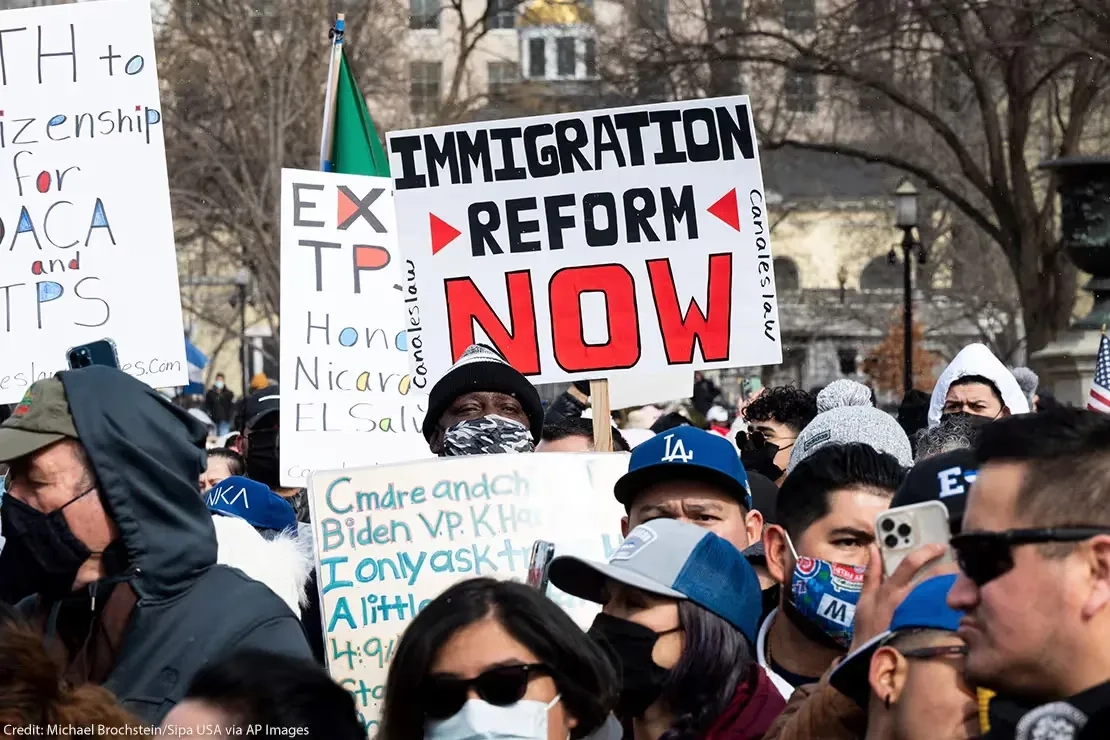 Immigration reform protest