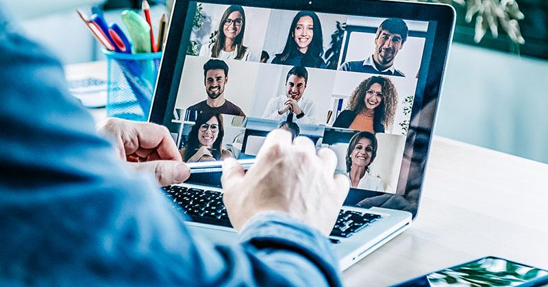 firm on video call