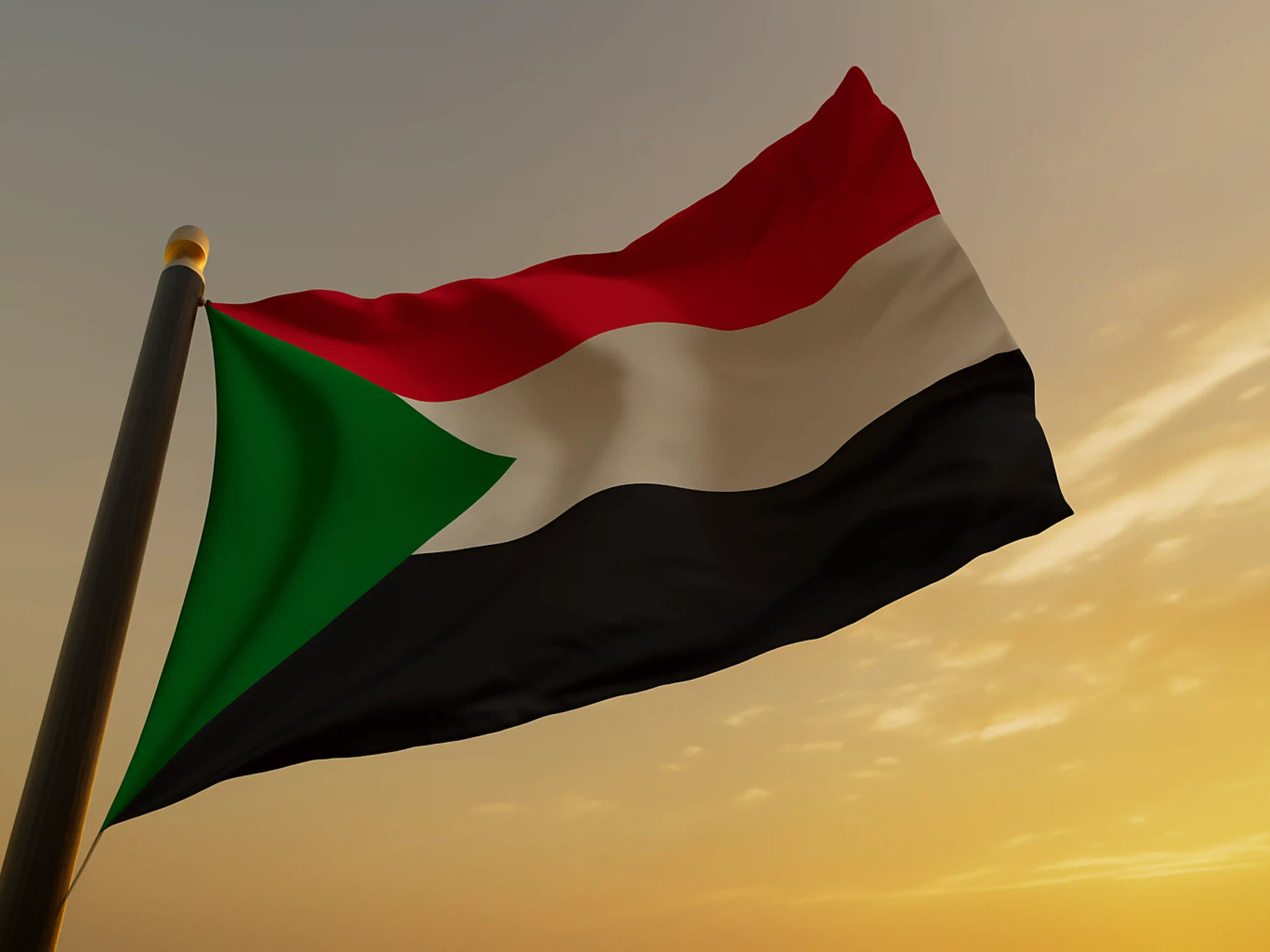 Sudanese Flag 