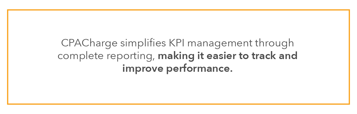CPACharge simplifies KPI management