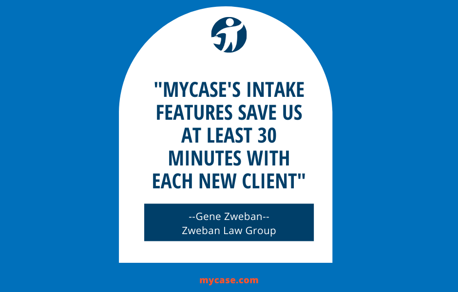 Our customers are at the heart of everything that we do at MyCase. That’s why we love to learn as much as we can about their law practices and how their firms use MyCase to save time and money. 