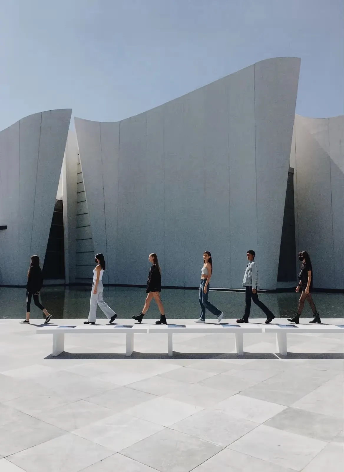 people walking
