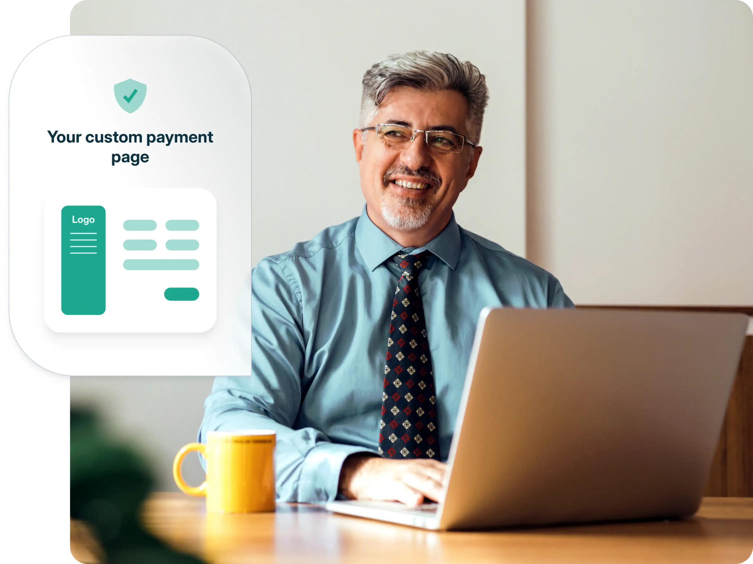 A CPA uses his personal payment page