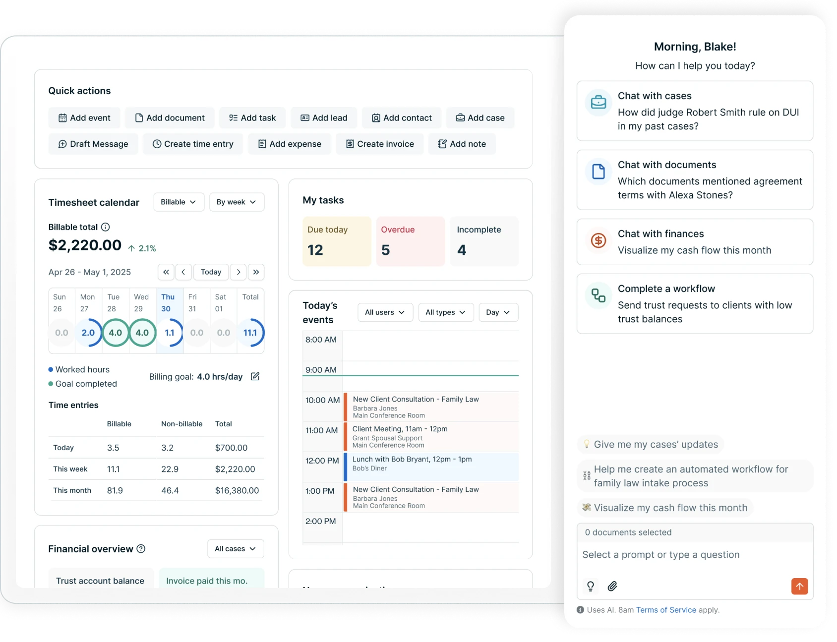Image of 8am IQ Features