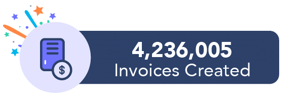 In fact, our customers collectively created an incredible number of invoices in 2023, which is the key to generating cash flow and building a profitable firm. 