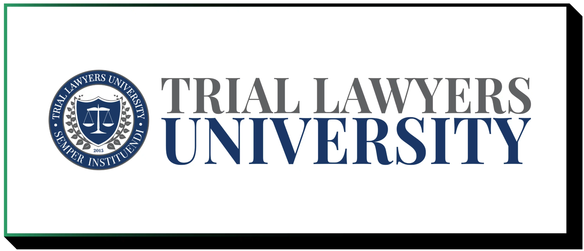 Trial Lawyers University Logo