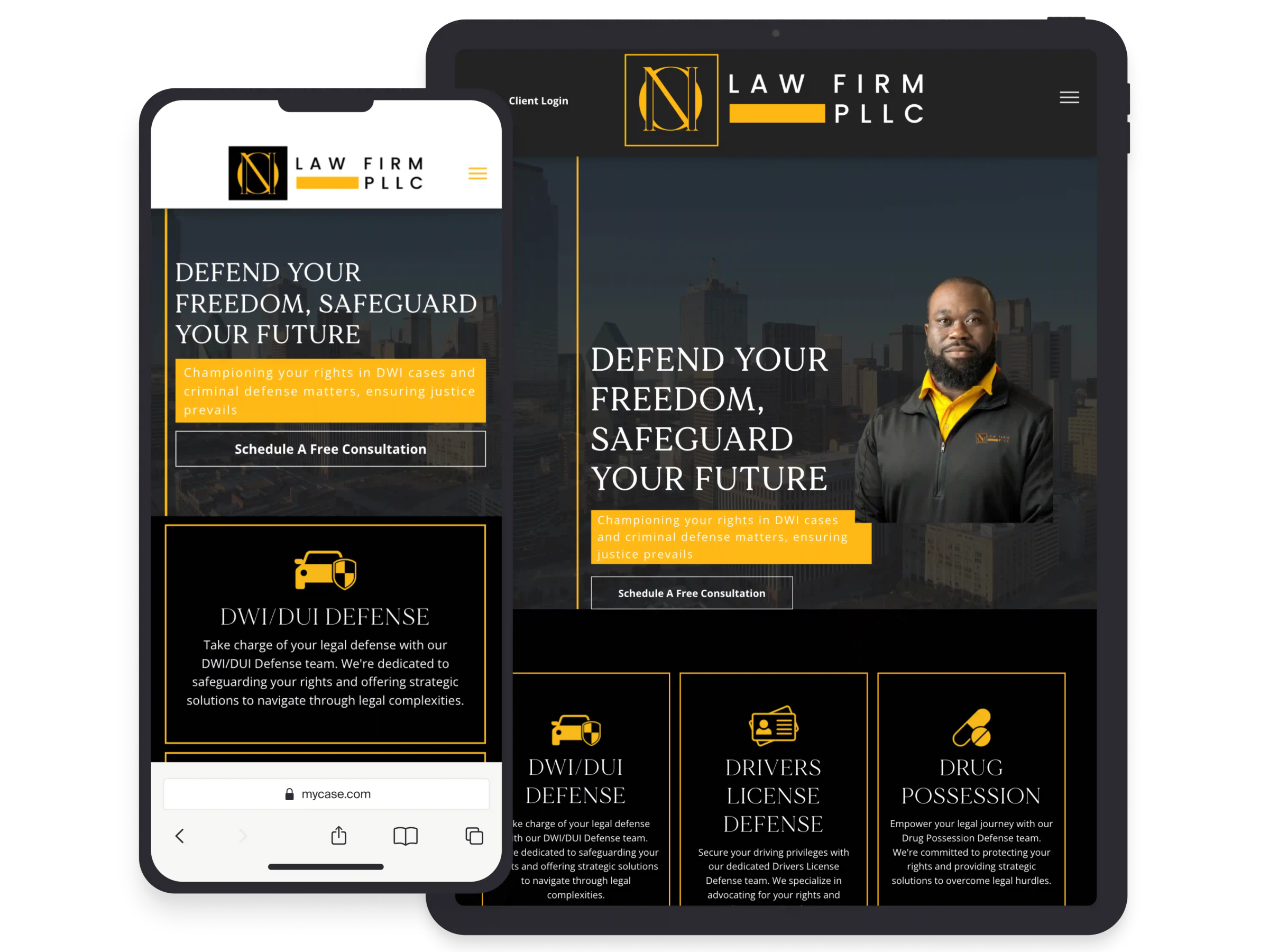 Figaro Law Offices Use MyCase on Mobile