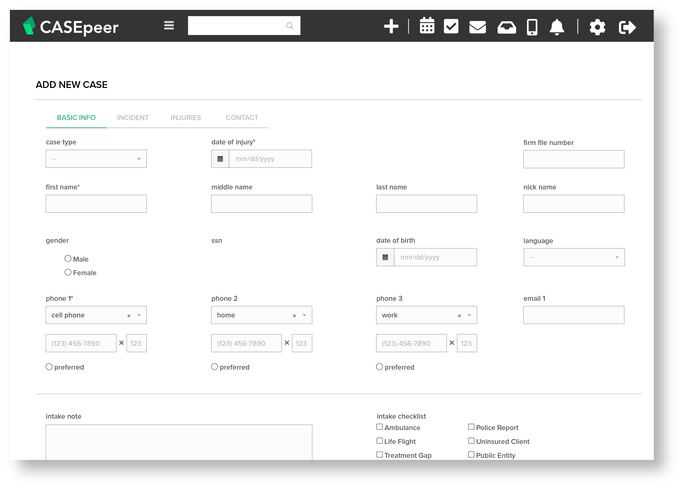 Practice Management - Track Leads