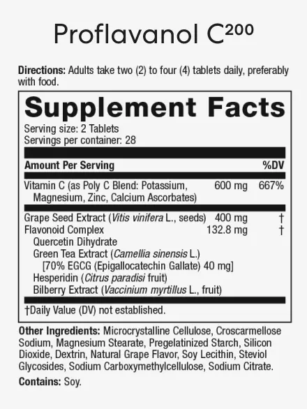 ユサナ　プロフラバノール Amazon.com: USANA Proflavanol C200 - Advanced Antioxidant with