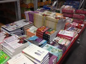 Fad diet books tout quick weigh-loss plans.