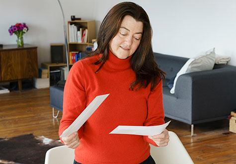 if you have dense breasts, you'll be notified with your mammogram results.