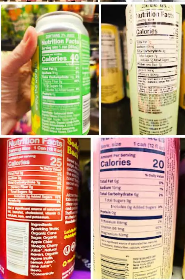 make sure to read the ingredients of healthy soda alternatives to make sure they're as good as they promise