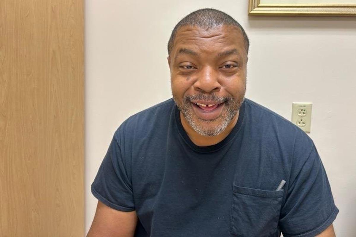 Ronald has maintained a positive attitude since facing esophageal cancer.