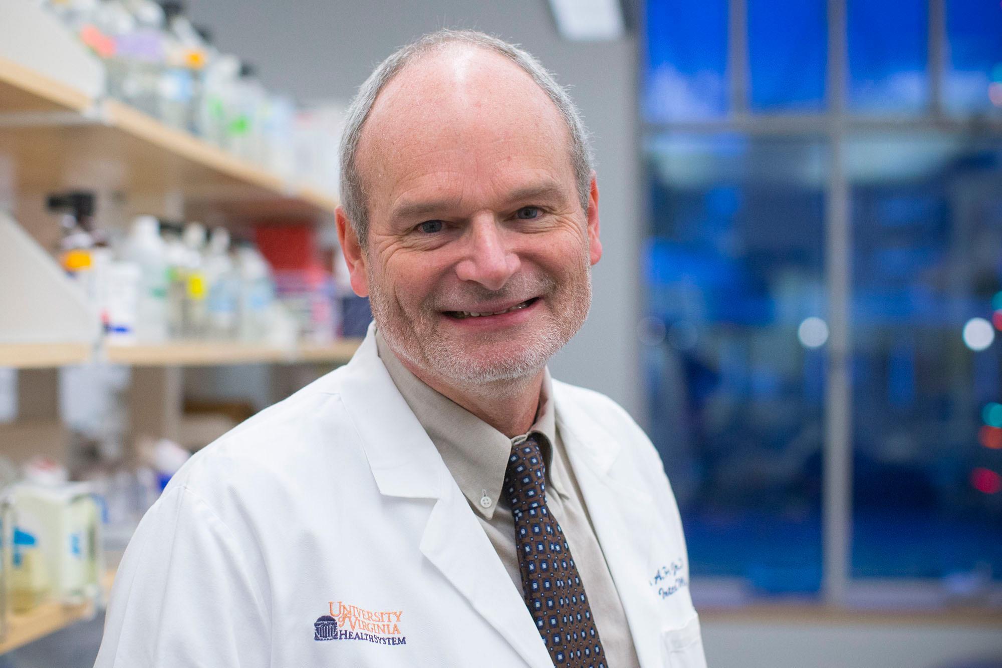 UVA Health's Bill Petri, MD, PhD, is developing a vaccine for COVID-19.