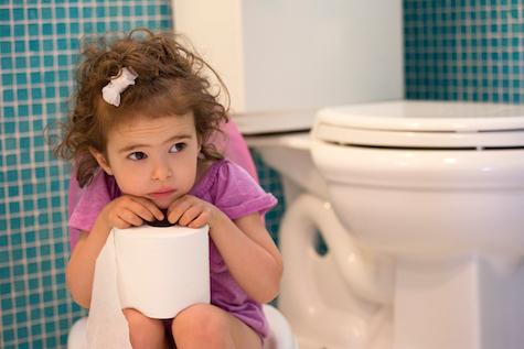 little girl potty training