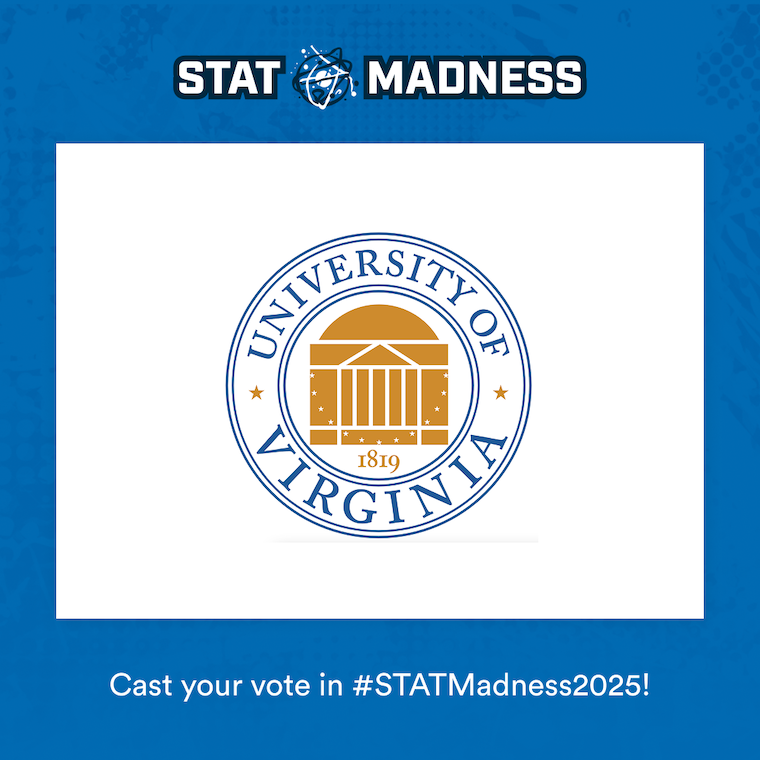 Vote for UVA in STAT Madness! With your votes, we can go all the way!