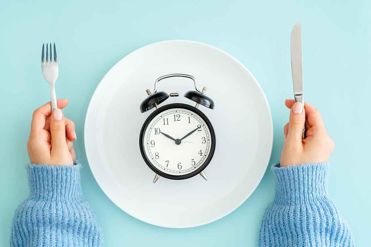 Intermittent fasting can include only eating certain hours of the day or certain days of the week.