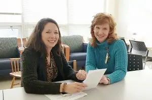 Breastfeeding experts Kellams and McDaniel