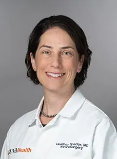 A headshot of Dr. Spader, a pediatric neurosurgeon