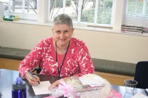 breast cancer patient and volunteer Sione Wade