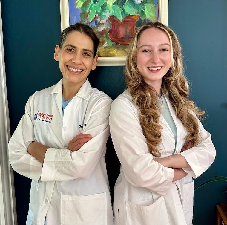 New research from UVA's Chelsea Marie, PhD, and former UVA undergrad Rebecca Pierce could lead to better treatments for Crohn's disease -- or even a cure.