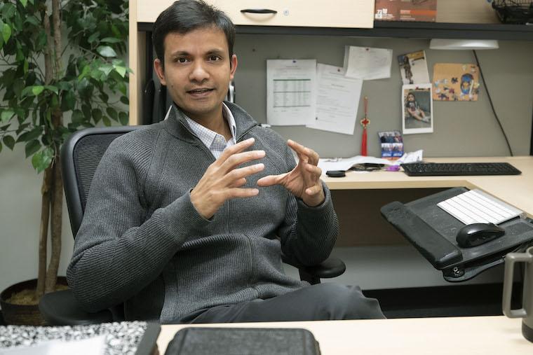 Swapnil K. Sonkusare, PhD, of UVA’s Department of Molecular Physiology and Biological Physics and UVA’s Robert M. Berne Cardiovascular Research Center. 