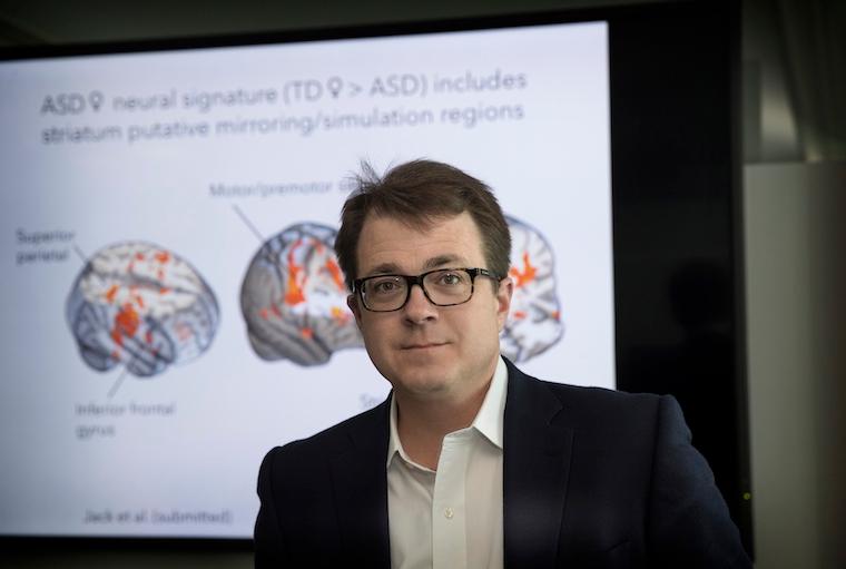 Kevin Pelphrey, PhD, of UVA's Department of Neurology, is a preeminent autism researcher.